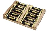 Superio Shoe and Boot Scraper, Outside Shoe Scrubber Brush 10.5 X 14 Inch - Cleans Deep Removes All Outdoor Dirt, Snow, Mud and Sand. Construction, Hiking Cleaner… (1)