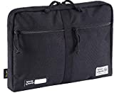 Rough Enough 13 14 inch Laptop Case Bag for Men EDC Tactical Notebook Organizer Pouch with Compartments for Mouse Power Adapter CablesTravel Cordura