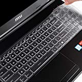 Keyboard Cover for MSI Raider GE77 GE76 GE75 GE63, MSI Stealth GS76 GS75, MSI Vector/Leopard GP76 GP75, MSI Katana GF75, MSI Titan GT76, MSI Pulse GL75 GL65 15.6 17.3 MSI Gaming Laptop Keyboard Skin