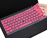Keyboard Cover for Lenovo Thinkpad X13(Yoga) X380(Yoga) X390(Yoga) X395(Yoga) 13.3' / ThinkPad L13 13.3 (Yoga) 13.3' / Thinkpad X270 X280 12.5 inch Keyboard Protective Skin, Pink