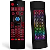 [Updated] FeBite MX3 Pro 2.4G Kodi Remote with Backlit Mini Wireless Keyboard Mouse Air Control for Android Smart TV Box IPTV HTPC Mini PC Compatible with Windows iOS MAC Linux PS3 Xbox One 360
