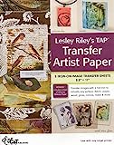 Lesley Riley's TAP Transfer Artist Paper 5-Sheet Pack: 5 Iron-on Image Transfer Sheets 8.5 x 11