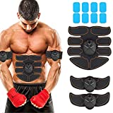 JoJoMooN Abs Toning Belt, Muscle Toner Abdominal Toning Belt Workout Portable Fitness Workout Equipment Home Office for Men Women