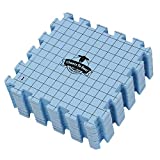 Cheers to Ewe! Foam Knitting Block Mat, Grid Blocking for Knitting Accuracy and Crochet, ½ Inch Thick with 1 Inch Grid