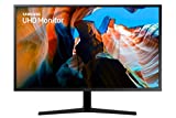 SAMSUNG UJ59 Series 32-Inch 4K UHD (3840x2160) Computer Monitor, HDMI, Display Port, Eye Saver Mode, Flicker Free Mode, FreeSync (LU32J590UQNXZA)
