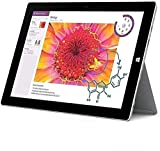 Microsoft Surface 3 10.8' FHD Full HD(1920x1280) Touchscreen 2-in-1 Education and Business Laptop Tablet (Intel Quad-Core Atom x7-Z8700, 4GB RAM, 64GB SSD) Mini DP, WiFi AC, Webcam, Windows 10 Pro