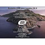 Bootable USB Stick for macOS X Catalina 10.15 - Full OS Install, Reinstall, Recovery and Upgrade