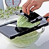 Shimomura Kihan 35950 Slicer, Julienned Vegetables, Cabbage, Made in Japan, Wide, Whole Sliced, 0.04 inch (1 mm) Wide, Tonkatsuya-san Tsubamesanjo