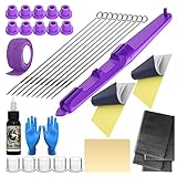 Wormhole Tattoo Kit Manual Tattoo Kit DIY Tattoo Tool Kit For Home Use With Tattoo Ink Tattoo Needles TK103