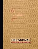 Hexagonal Graph Paper Notebook:: Organic Chemistry and Bio Chemistry Notebook. 1/4-inch Side Hexagons. Hex Grid Paper 8.5 x 11 inches. Classic