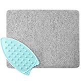 Wool Ironing Mat for Quilters Pressing Mat - Wool Ironing Pad for Quilting Iron Board Sewing Table Top Ironing Pad - Silicone Iron Rest Craft Cutting Mat Blocking Mats for Knitting DIY Wool Felt Mat