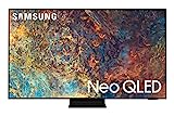 SAMSUNG 43-Inch Class Neo QLED 4K UHD QN90A Series Mini LED Quantum HDR 24x, Object Tracking Sound+, Ultra Viewing Angle, Smart TV with Alexa Built-In (QN43QN90AAFXZA, 2021 Model), Titan Black