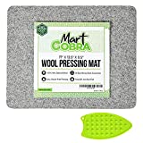 Wool Pressing Mat for Quilting, Wool Ironing Mat for Quilters, Iron Mat for Table Top Ironing Board Tabletop, Quilting Supplies, Sewing Supplies Notions, Sewing Accessories and Supplies, Ironing Pad
