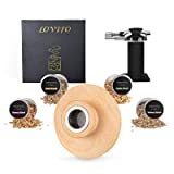 Whiskey Smoker Infuser Kit, Cocktail Smoker Kit for Drink, Old Fashioned Smoker Kit with 4 Different Flavor Wood Chips