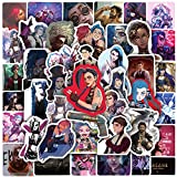 100pcs Cool Double Style Arcane: League of Legends Cartoon Anime Game Decal Stickers for Kids Teens Adult Game Lovers for Water Bottles Laptop Skateboard Luggage Computer Guitar Sticker