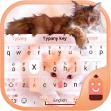 Cute Cat Theme&Emoji Keyboard